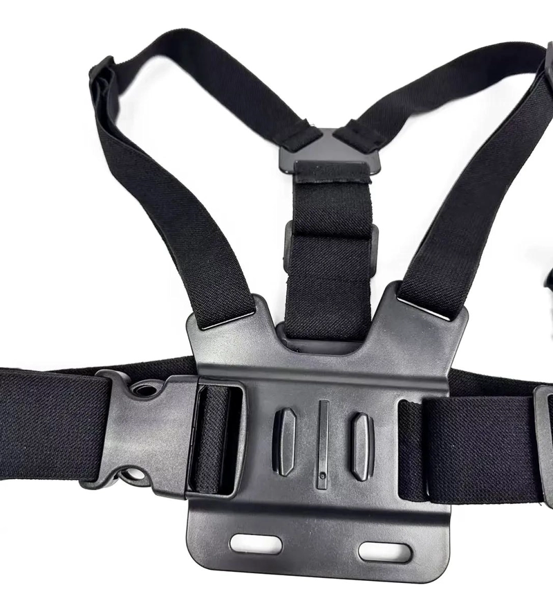 SOPORTE DE PECHO PARA CAMARA Y TELE FONO MOVIL CON ROTACION 360° - 6