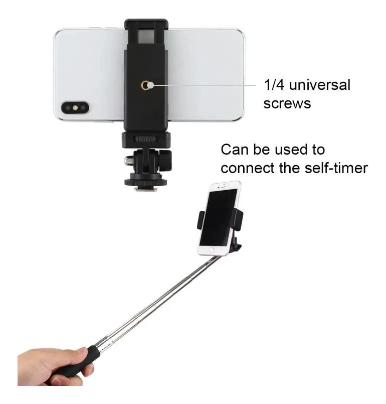 SOPORTE UNIVERSAL PARA CAMARA EN TRIPODE Y ZAPATA FRIA - 4