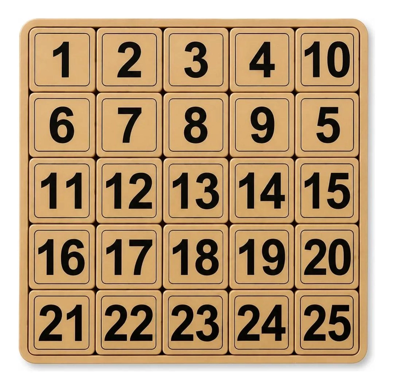 ROMPECABEZAS MAGNE TICO DESLIZANTE DE NUMEROS PARA NIÑOS - 2
