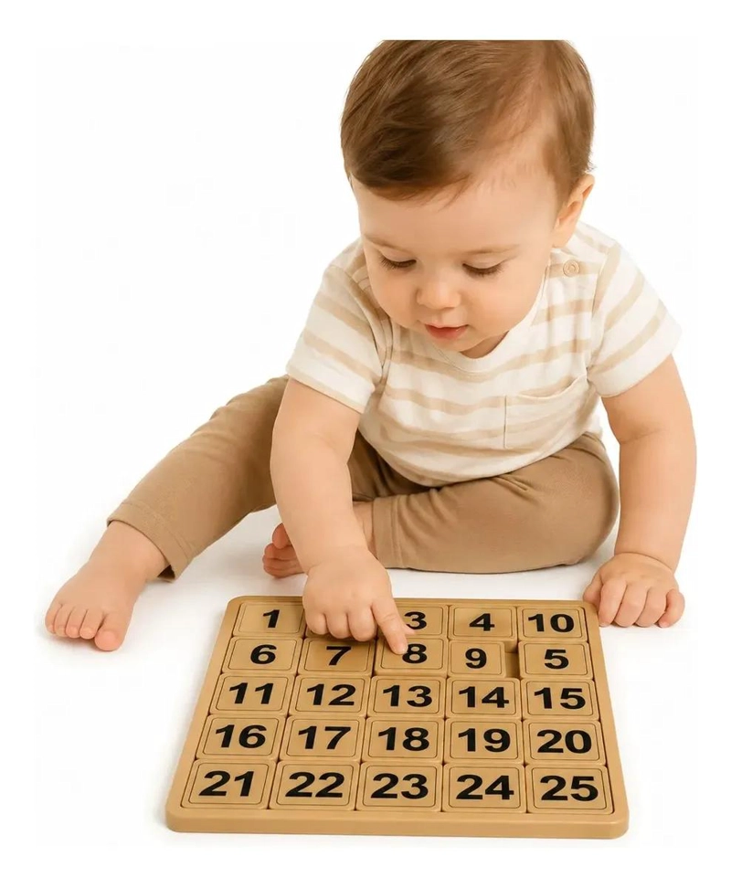ROMPECABEZAS MAGNE TICO DESLIZANTE DE NUMEROS PARA NIÑOS - 3