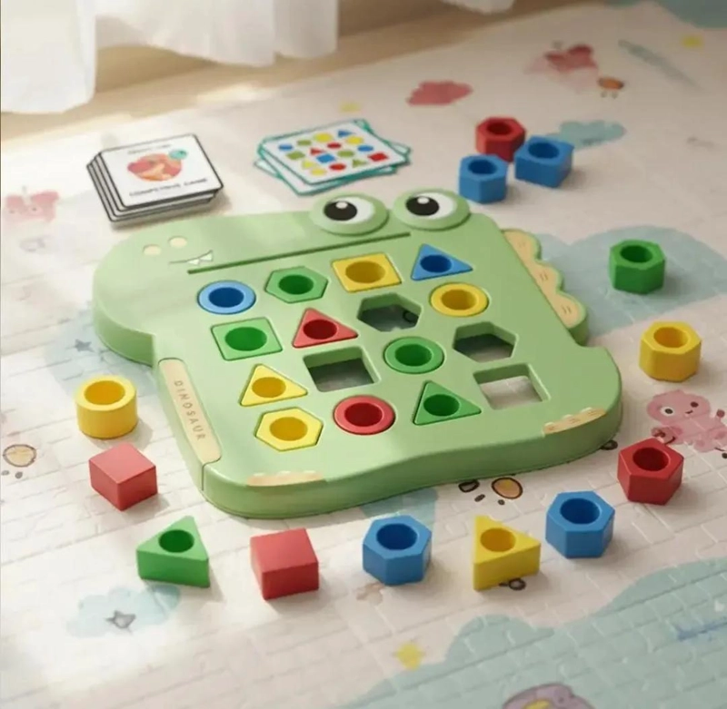 JUEGO EDUCATIVO DINOSAURIO PARA APRENDER FORMAS GEOME TRICAS - 1