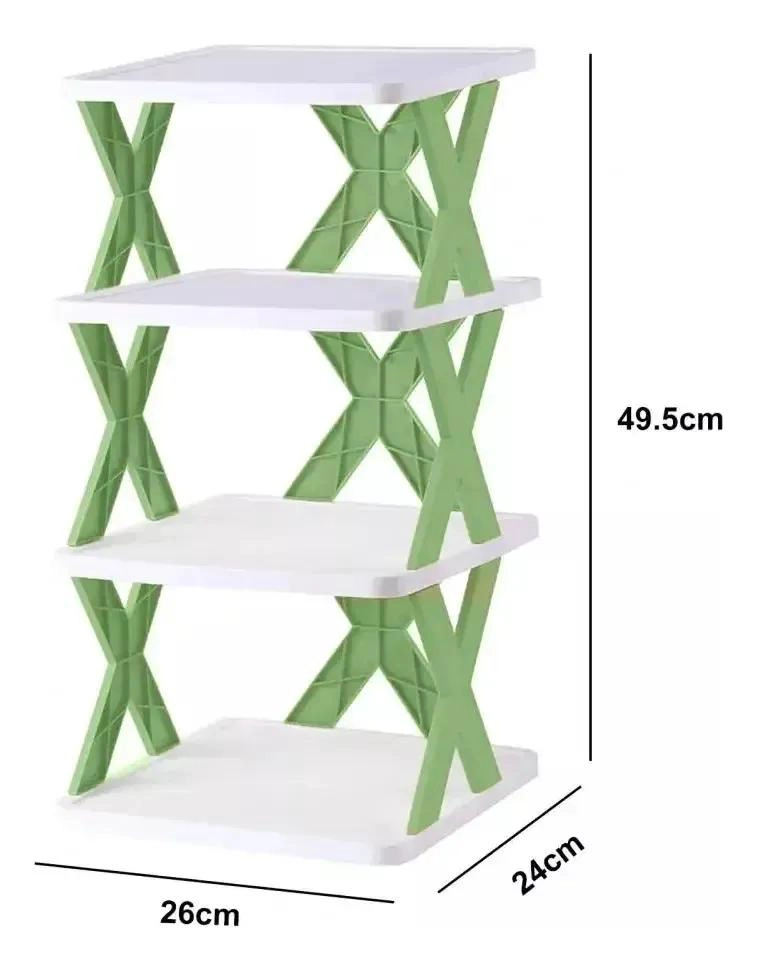 ZAPATERO PLEGABLE DE 4 NIVELES PARA CALZADO - 3