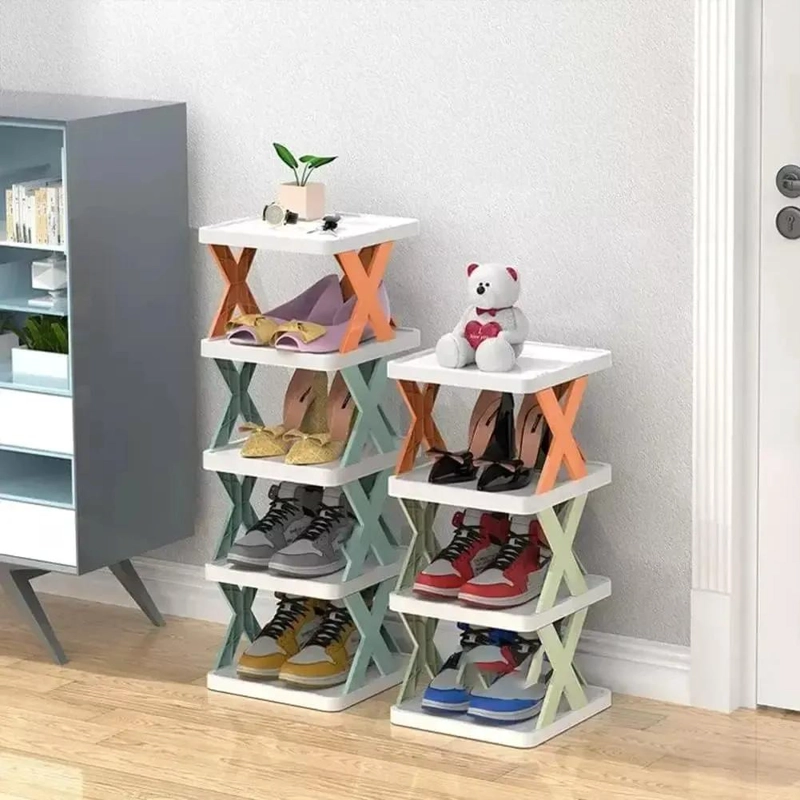 ZAPATERO PLEGABLE DE 4 NIVELES PARA CALZADO - 6