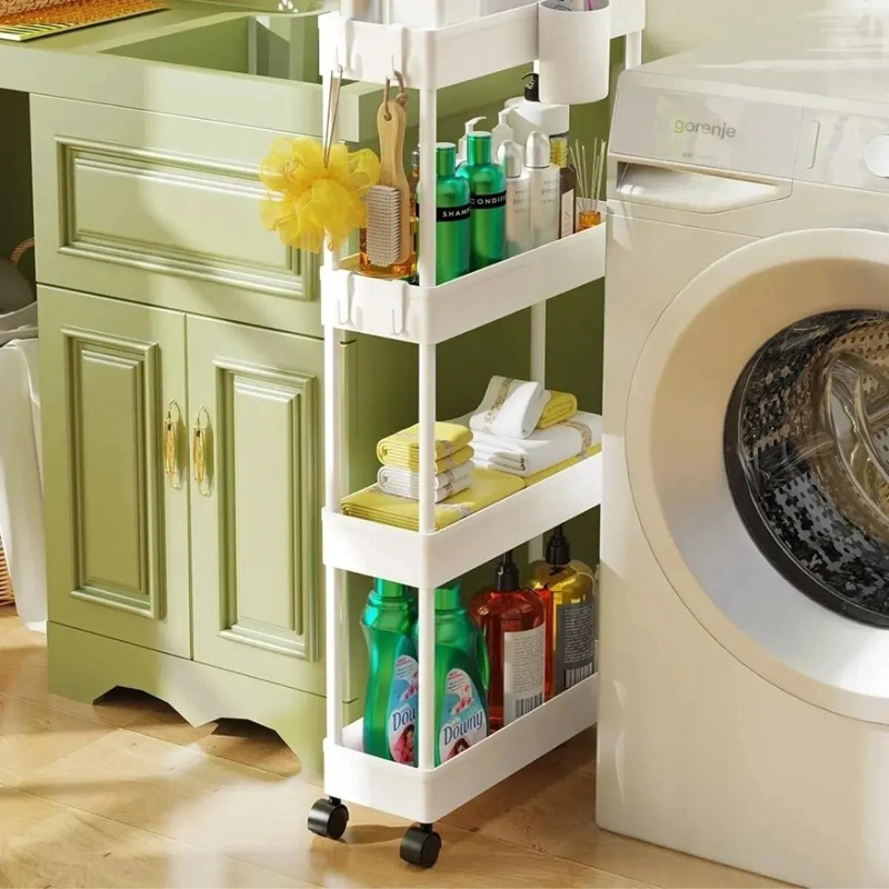 CARRITO ORGANIZADOR MULTIFUNCIONAL DE 4 NIVELES PARA HOGAR - 4