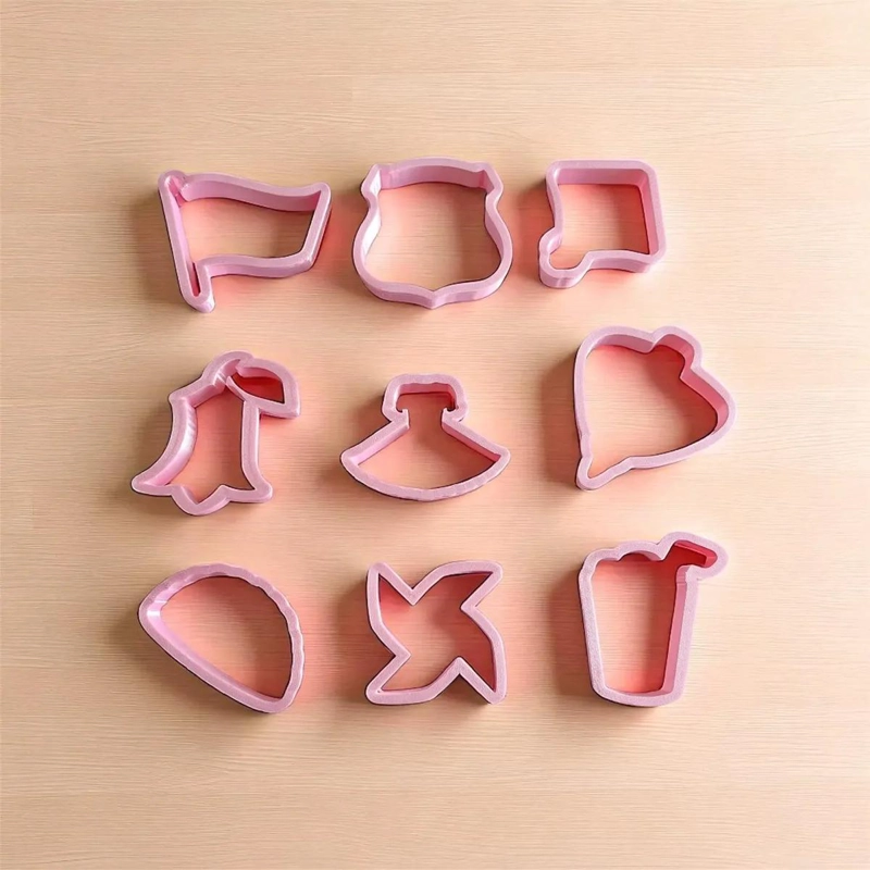 SET DE 9 CORTADORES DE GALLETA TEMATICOS PARA FIESTAS PATRIAS - 2