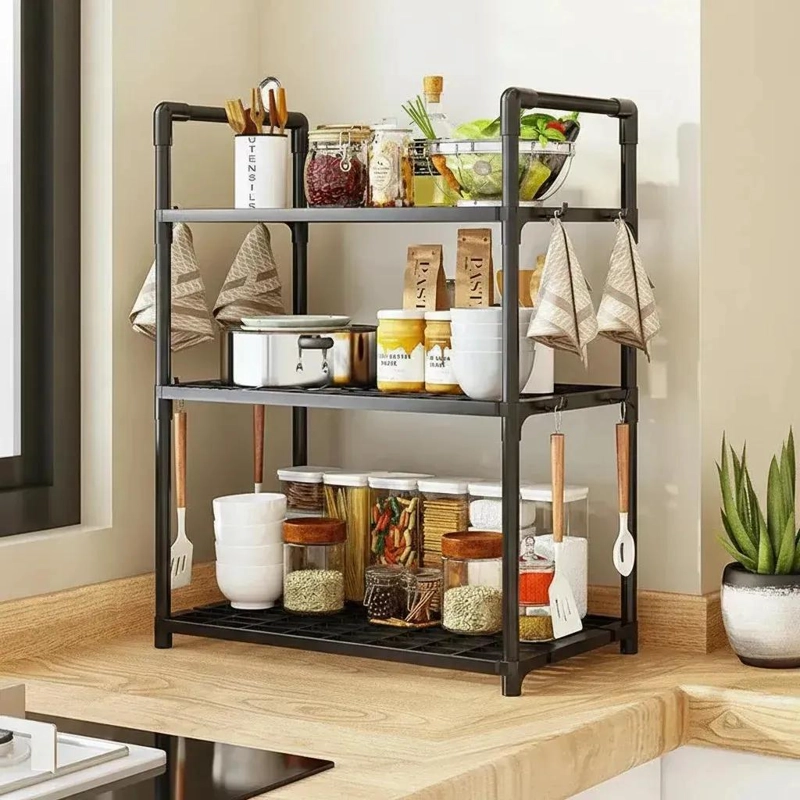 ORGANIZADOR DE COCINA MULTIFUNCIONAL CON 3 NIVELES - 3