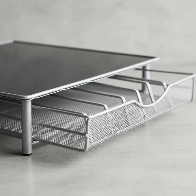 ORGANIZADOR METALICO PARA CAPSULAS DE CAFE  CON 6 COMPARTIMIENTOS - 3