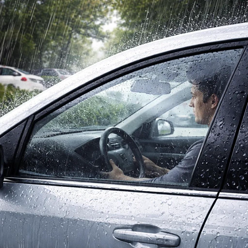 PELICULA PROTECTORA IMPERMEABLE PARA VENTANAS DE AUTOS - 1
