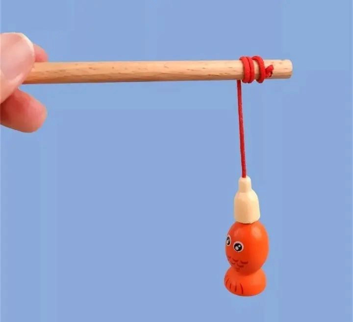 JUEGO DIDACTICO DE MADERA PARA NIÑOS CON PESCA MAGNE TICA - 7
