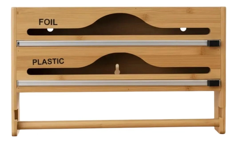 ORGANIZADOR DE PARED PARA COCINA CON DISPENSADOR INTEGRADO - 4