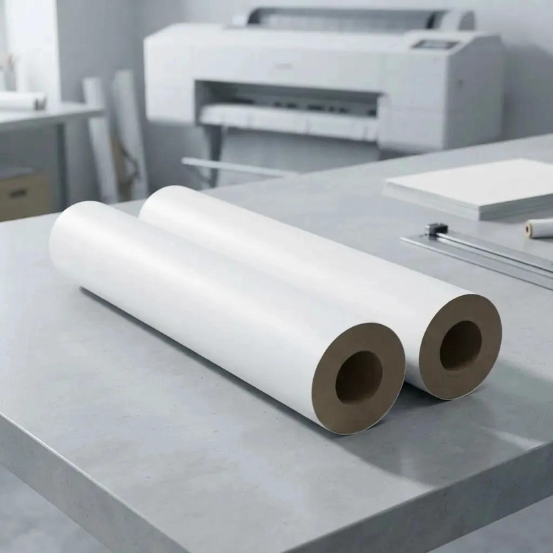 ROLLO DE PAPEL SUBLIMACION 0.21X100M SECADO RAPIDO 100G - 1