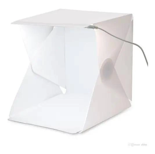 MINI ESTUDIO FOTOGRAFICO PLEGABLE CON FONDOS INTERCAMBIABLES - 4
