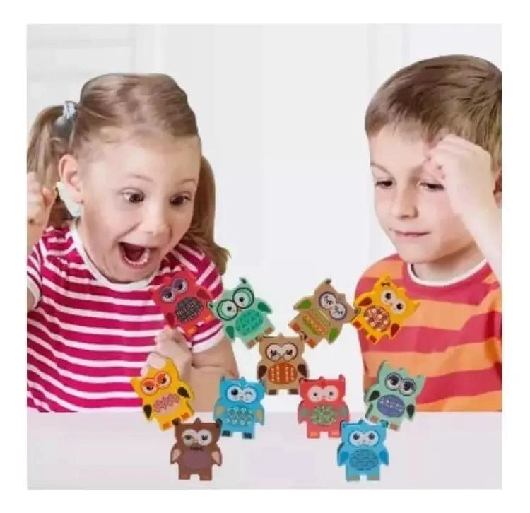 JUEGO DE EQUILIBRIO DIDACTICO DE MADERA PARA NIÑOS - 5