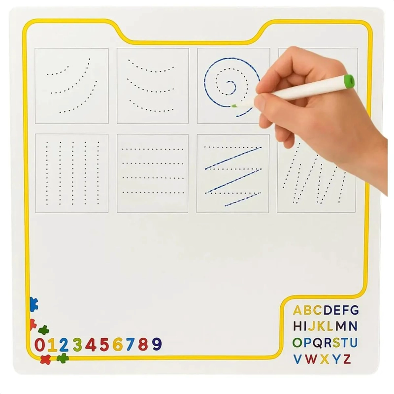 ROMPECABEZAS DIDACTICO DE MADERA PARA APRENDER NUMEROS - 2