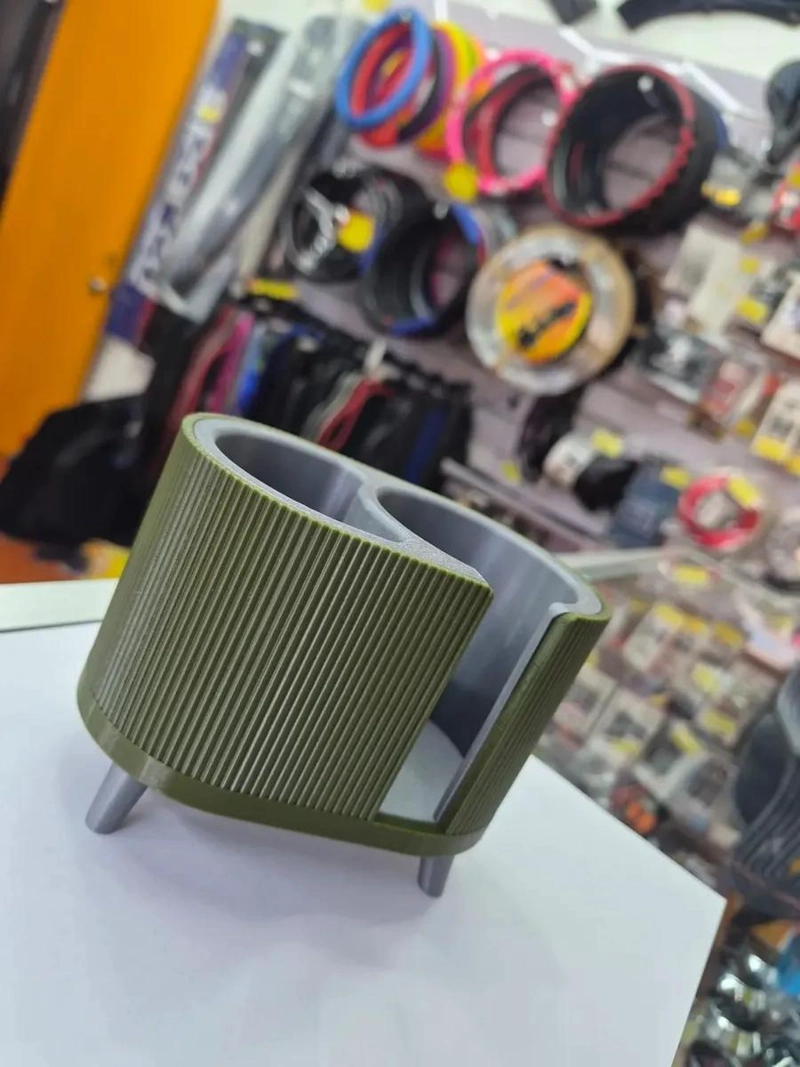 ORGANIZADOR DOBLE COMPARTIMENTO PARA DISCOS DE ALGODON - 7