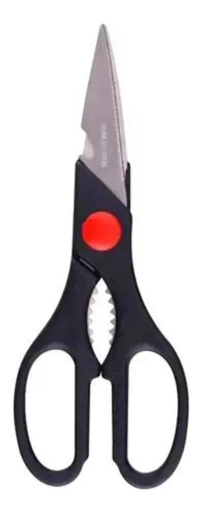 TIJERAS DE COCINA MULTIUSOS CON CASCANUECES DE ACERO 21 CM - 1