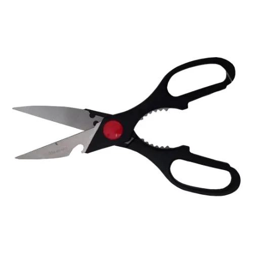 TIJERAS DE COCINA MULTIUSOS CON CASCANUECES DE ACERO 21 CM - 6