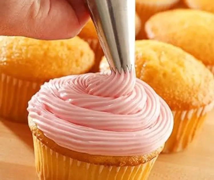 BOQUILLA PARA PASTELERIA CON FORMA DE ESTRELLA ABIERTA MEDIANA - 2