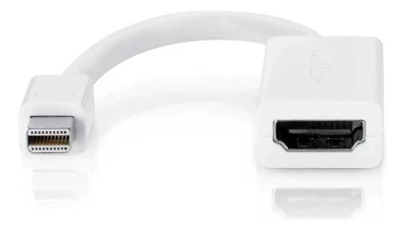 ADAPTADOR MINI DISPLAYPORT A HDMI DE 18 CM EN COLOR BLANCO - 6