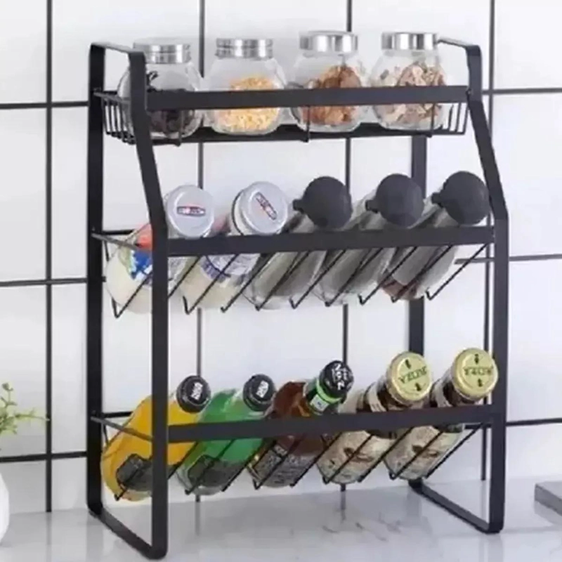 ORGANIZADOR DE COCINA DE METAL 3 NIVELES PARA UTENSILIOS - 2