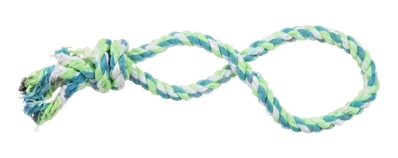 JUGUETE INTERACTIVO DE CUERDA TRENZADA PARA PERROS 35 CM - 2