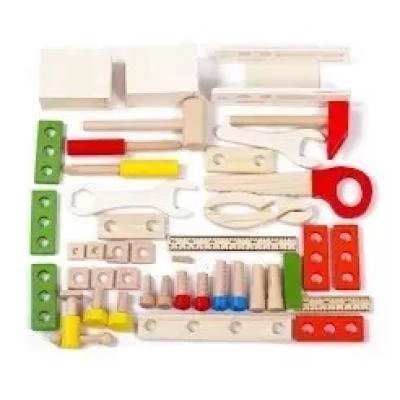 JUEGO DE HERRAMIENTAS DE MADERA PARA NIÑOS EN PACK DE 2 - 9