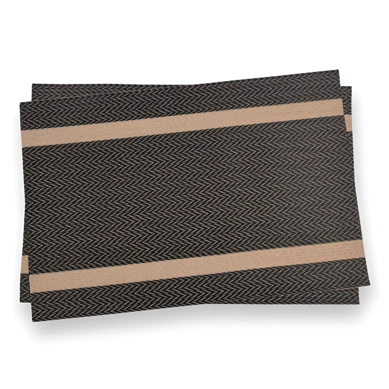 SET DE 4 INDIVIDUALES IMPERMEABLES PARA MESA DE PVC 30X45 CM - 1