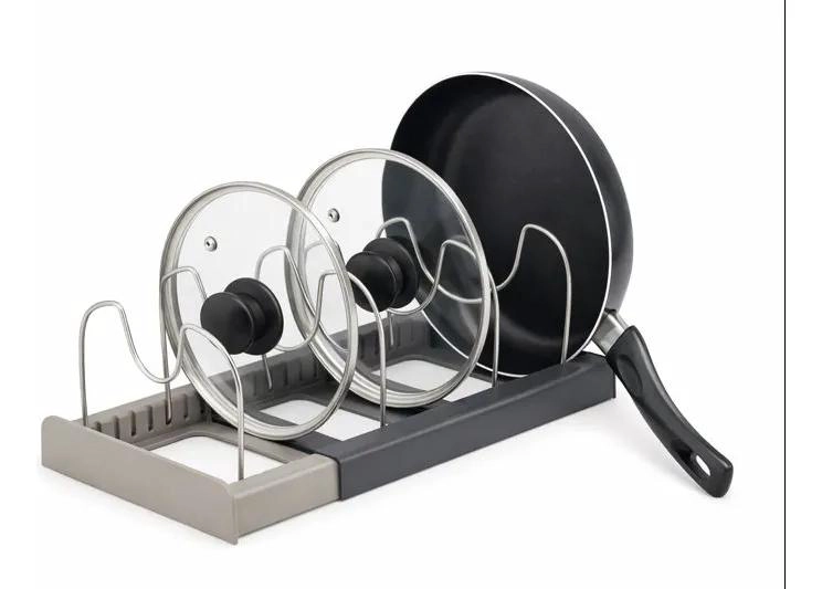 ORGANIZADOR EXTENSIBLE PARA SARTENES Y OLLAS DE COCINA - 1