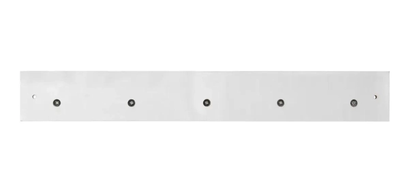 PERCHERO DE PARED BLANCO CON 5 GANCHOS PARA DECORACION - 4