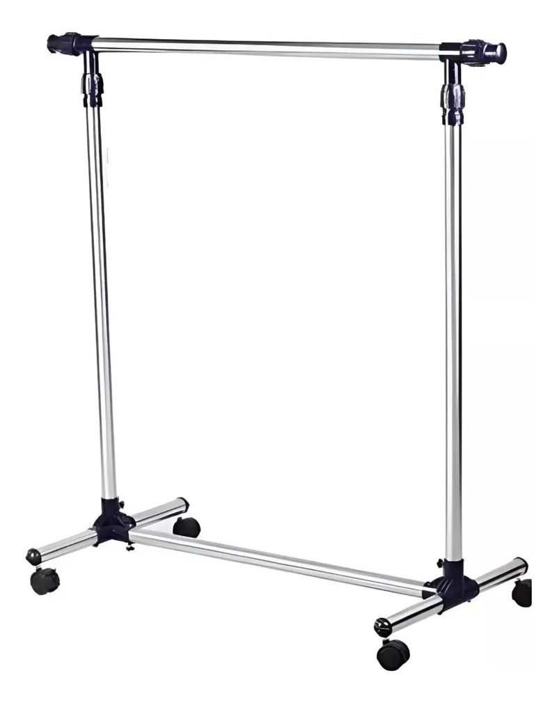 PERCHERO COLGADOR AJUSTABLE DE METAL PARA PRENDAS - 1