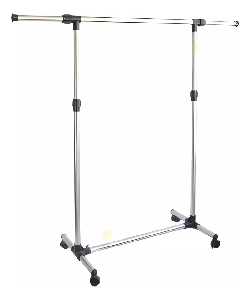 PERCHERO COLGADOR AJUSTABLE DE METAL PARA PRENDAS - 2