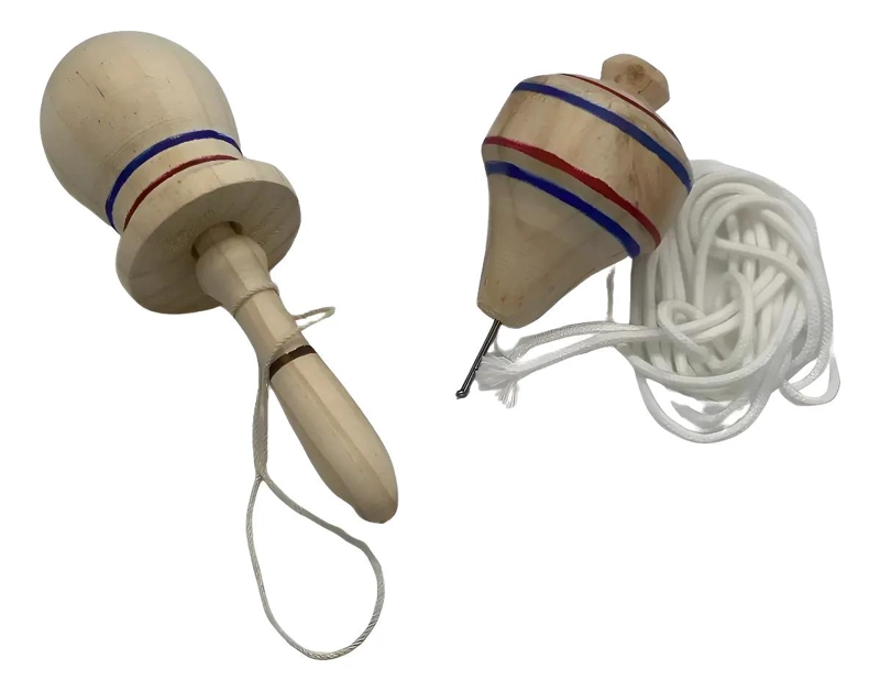 PACK DE TROMPO Y EMBOQUE DE MADERA TRADICIONAL - 1