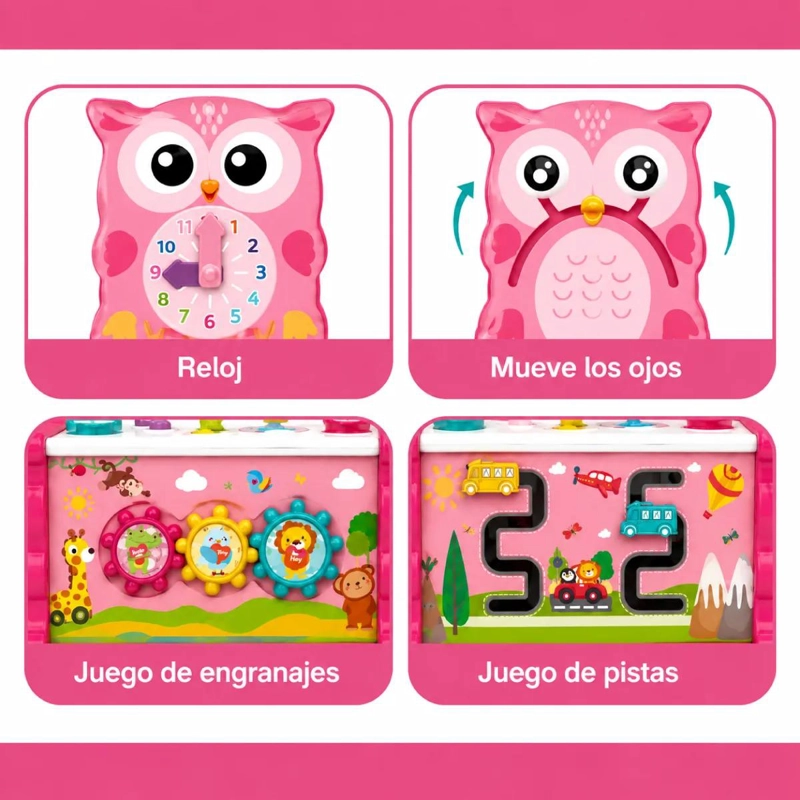JUGUETE DIDACTICO MONTESSORI 8 ACTIVIDADES PARA NIÑOS - 4