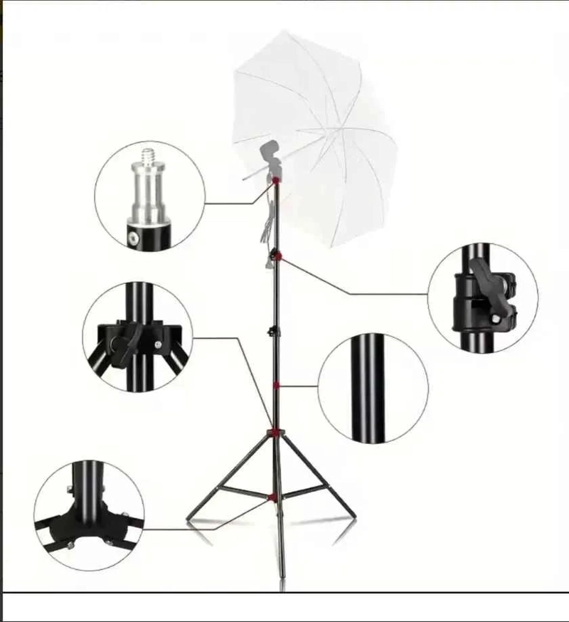SOPORTE PROFESIONAL PARA ARO DE LUZ 2,1 METROS - 2