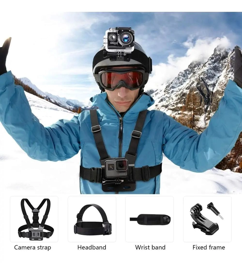 ARNE S AJUSTABLE PARA CAMARA DEPORTIVA EN COLOR NEGRO - 2