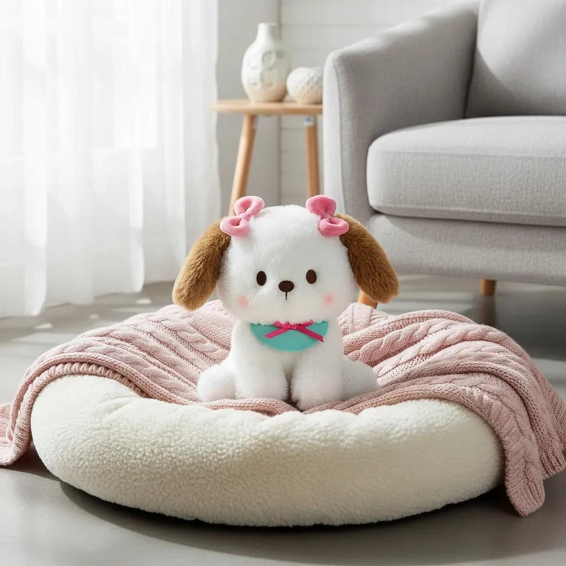 PELUCHE PERRO TIERNO IDEAL PARA NIÑOS Y NIÑAS - 6