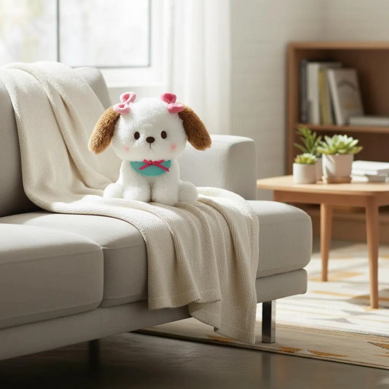 PELUCHE PERRO TIERNO IDEAL PARA NIÑOS Y NIÑAS - 7