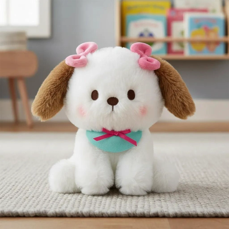 PELUCHE PERRO TIERNO IDEAL PARA NIÑOS Y NIÑAS - 8