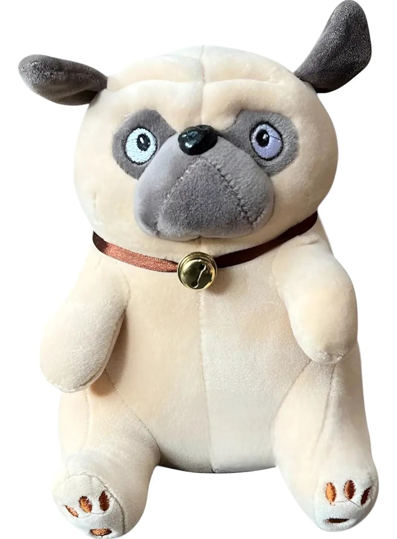 PELUCHE KAWAII DE PERRO PUG DE 20 CM PARA ABRAZAR - 1