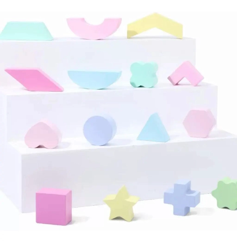 CUBO ENCAJE DIDACTICO DE MADERA PARA NIÑOS - 7