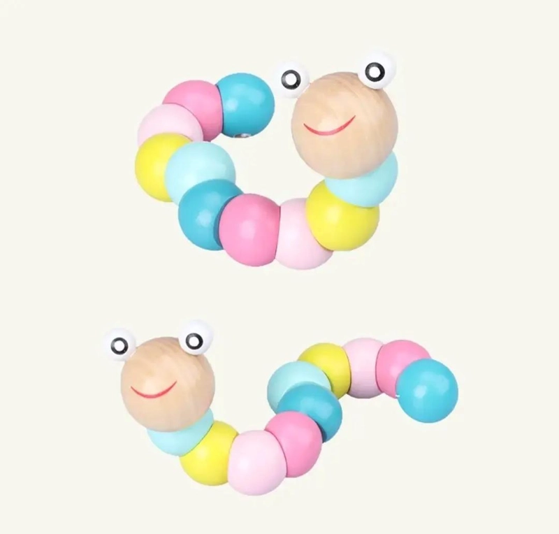 JUGUETES DE MADERA MONTESSORI PARA APRENDIZAJE INFANTIL - 1