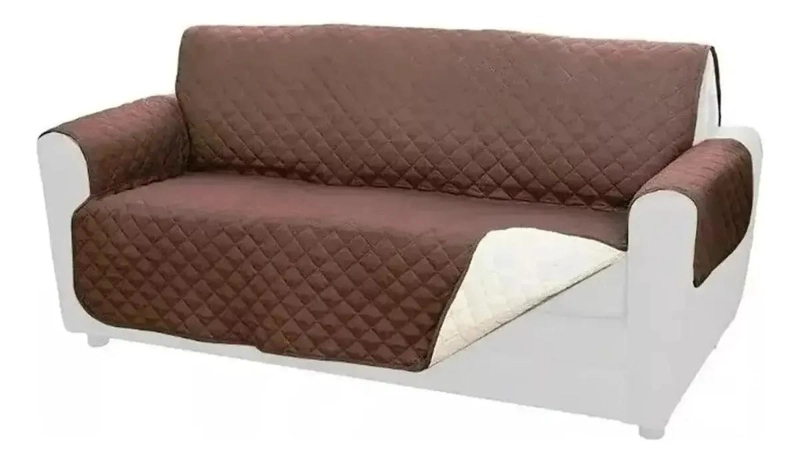 FUNDA TEXTIL REVERSIBLE PARA SILLON DE 3 CUERPOS - 2