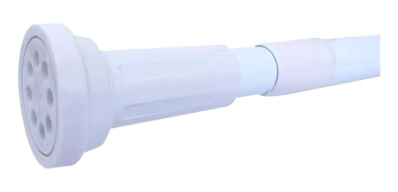 BARRA EXTENSIBLE PARA CORTINA DE BAÑO DE 110 A 200 CM - 1