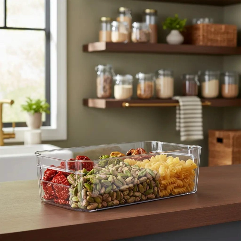 PACK DE 3 ORGANIZADORES PARA REFRIGERADOR Y COCINA - 2