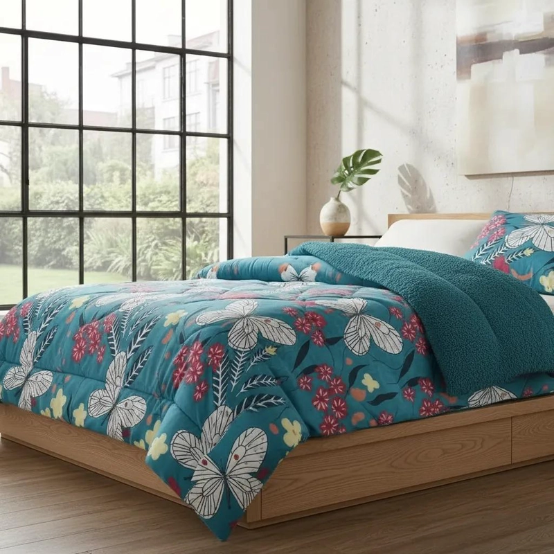 PLUMON ATERCIOPELADO 1.5 PLAZAS PARA INVIERNO - 2