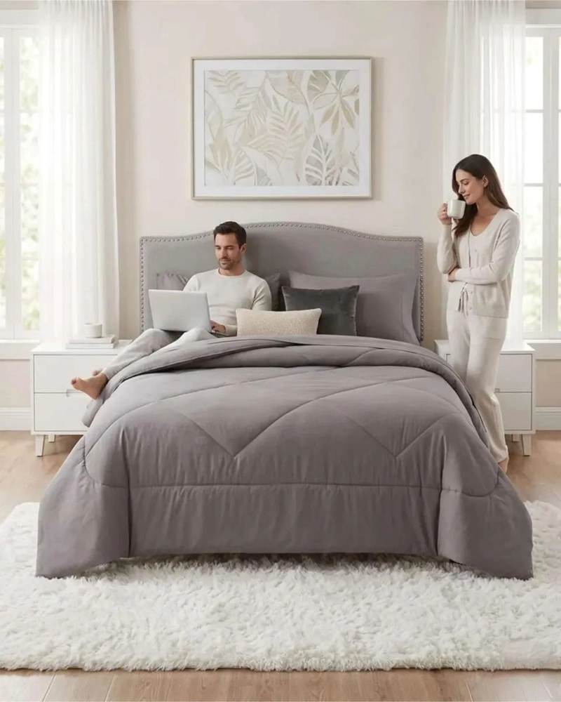 PLUMON NORDICO SUPER KING SUAVE Y CONFORTABLE PARA ABRIGO PREMIUM - 1
