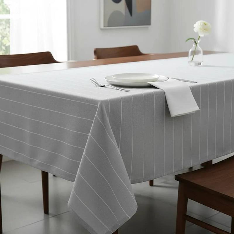 MANTEL CUADRADO IMPERMEABLE 155X155CM PARA MESA - 1