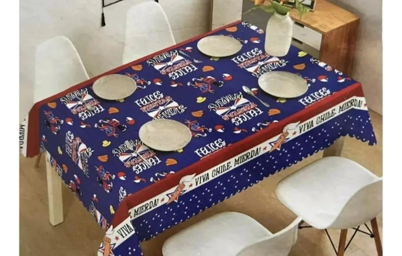 PACK DE 3 MANTELES RECTANGULARES PARA CELEBRACIONES PATRIAS - 7