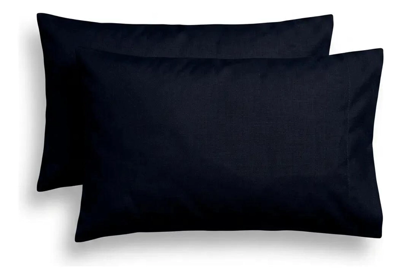 FUNDA DE ALMOHADA MICROFIBRA 50X70 CM PACK DE 2 UNIDADES - 1