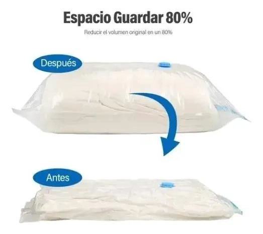 BOLSAS AL VACIO PARA ROPA Y TEXTILES DE 80X60 CM - 2